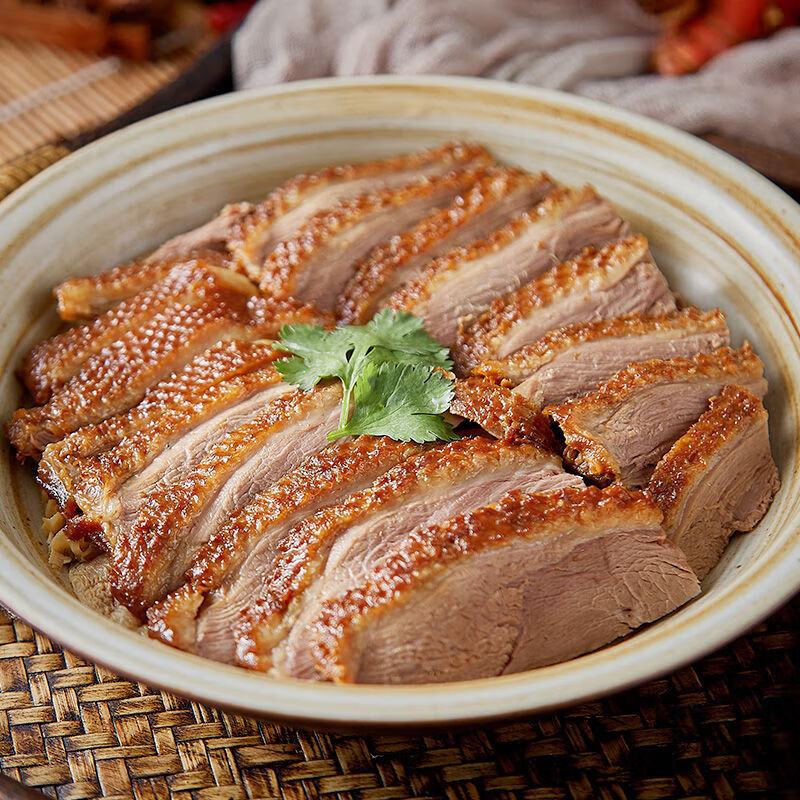 食怀潮庭潮汕卤鹅新鲜无骨潮汕狮头鹅广式卤味汕头特产家庭方便 【1.