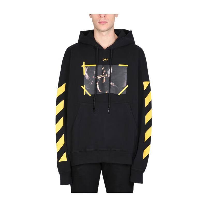 off-white奢侈品服饰男连帽卫衣 ombb085c99fle008-1001 舒适流行