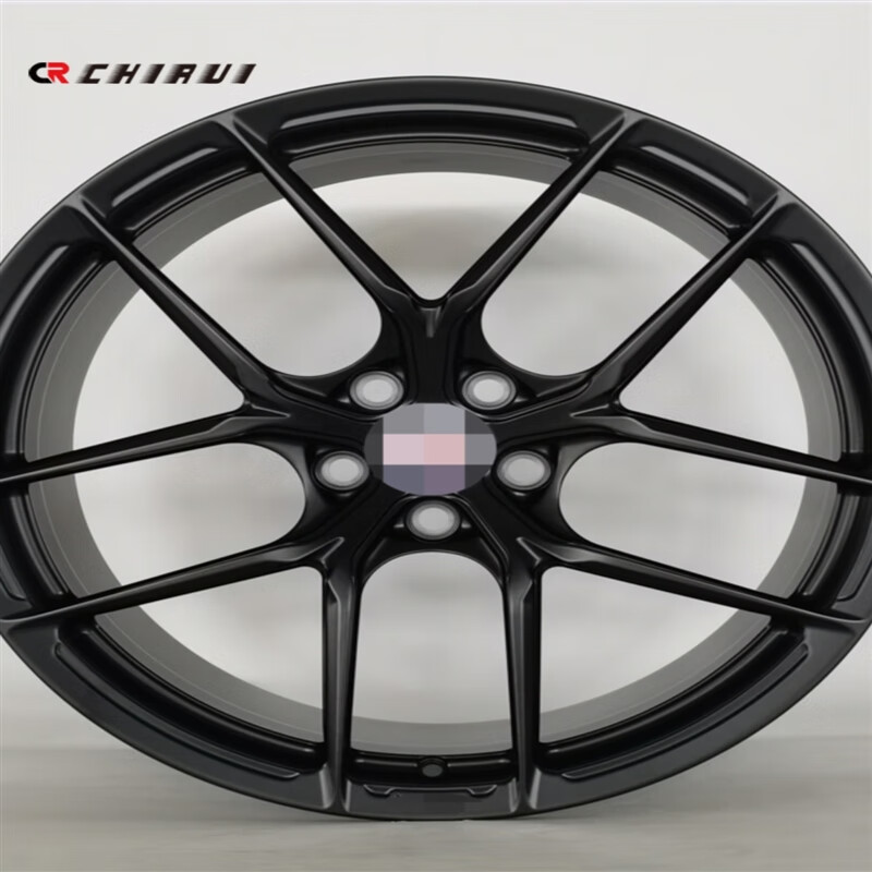 溥畔哑黑hre改装轮毂适配极氪001 009理想l6 7 8 9 one蔚来es6 改装