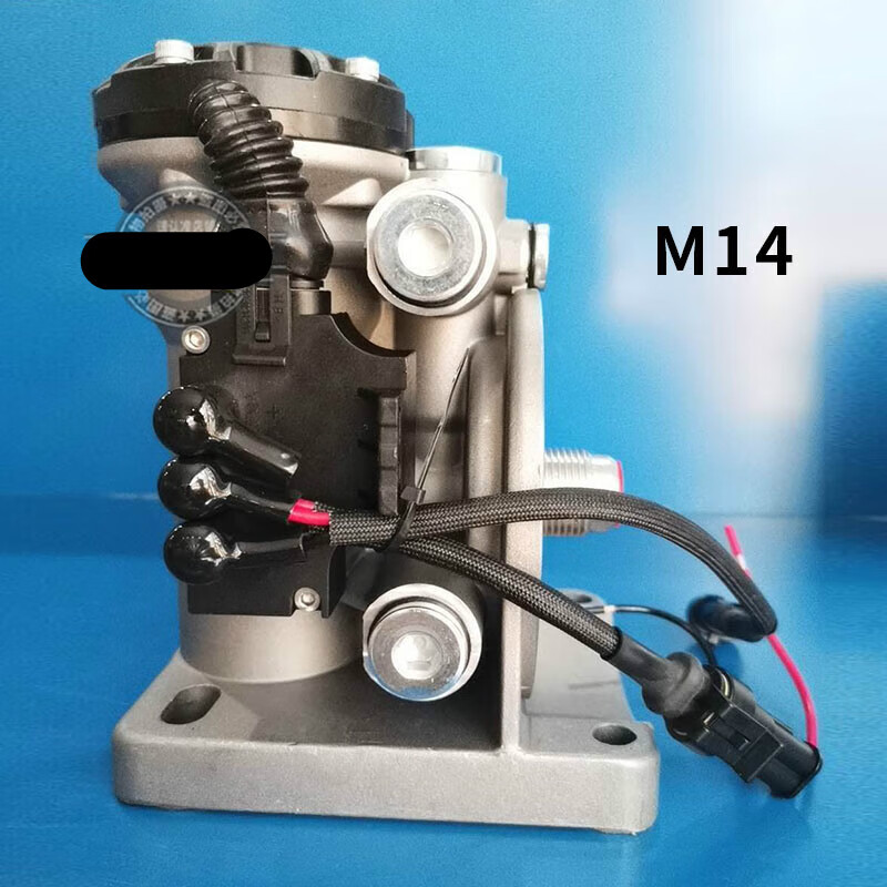 曼影适配于柴油车24v燃油水寒宝 电子泵pl420滤芯加热底座油寒宝电动