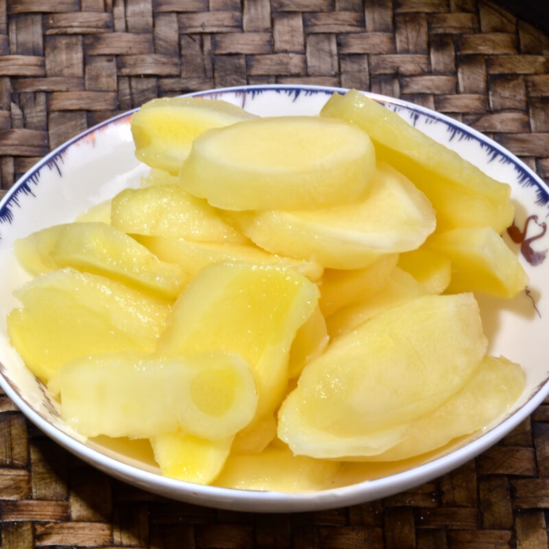 隽颜堂糖醋仔姜248g瓶装即食开胃冰醋姜带水湖南特产休闲零食办公室