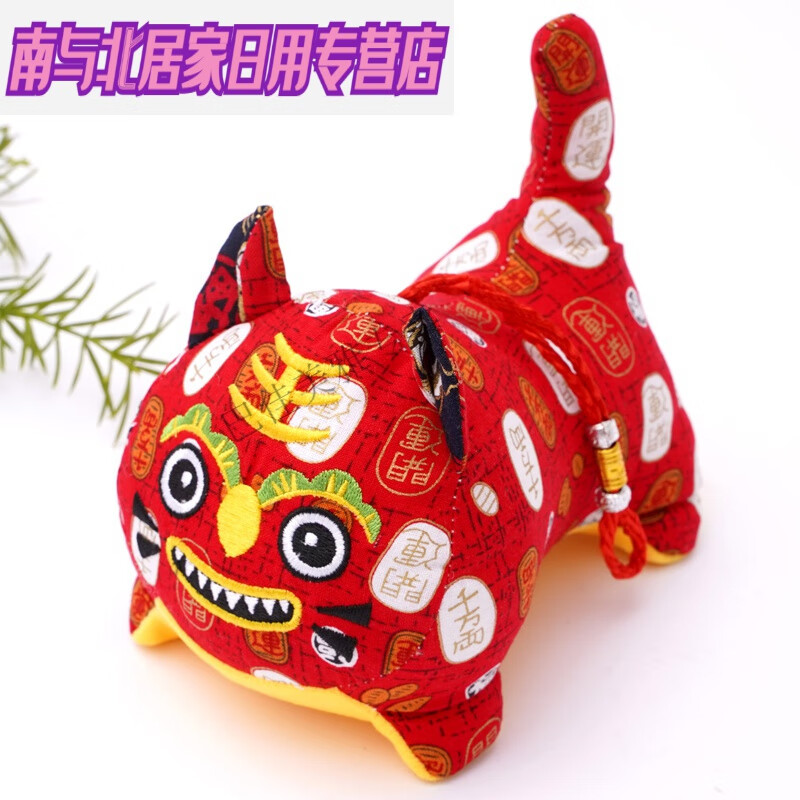 布老虎民间手工艺虎年吉祥物布老虎挂件布老虎民间工艺品虎年车上