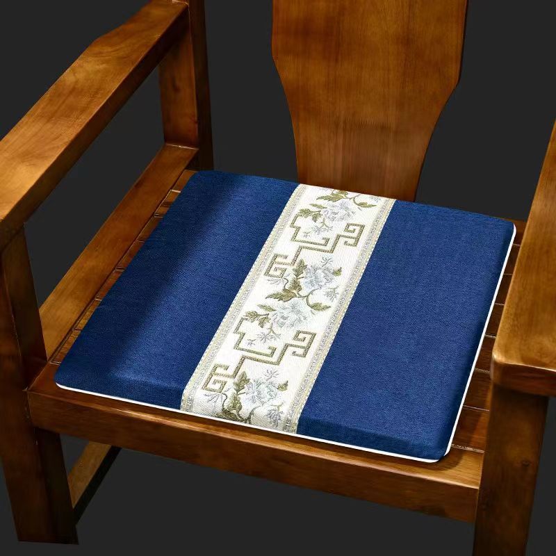 养品堂 艾灸坐垫蒲团电加热热敷臀部办公室臀屁垫椅沙发四季可用 九档控温艾灸坐垫(蓝色）