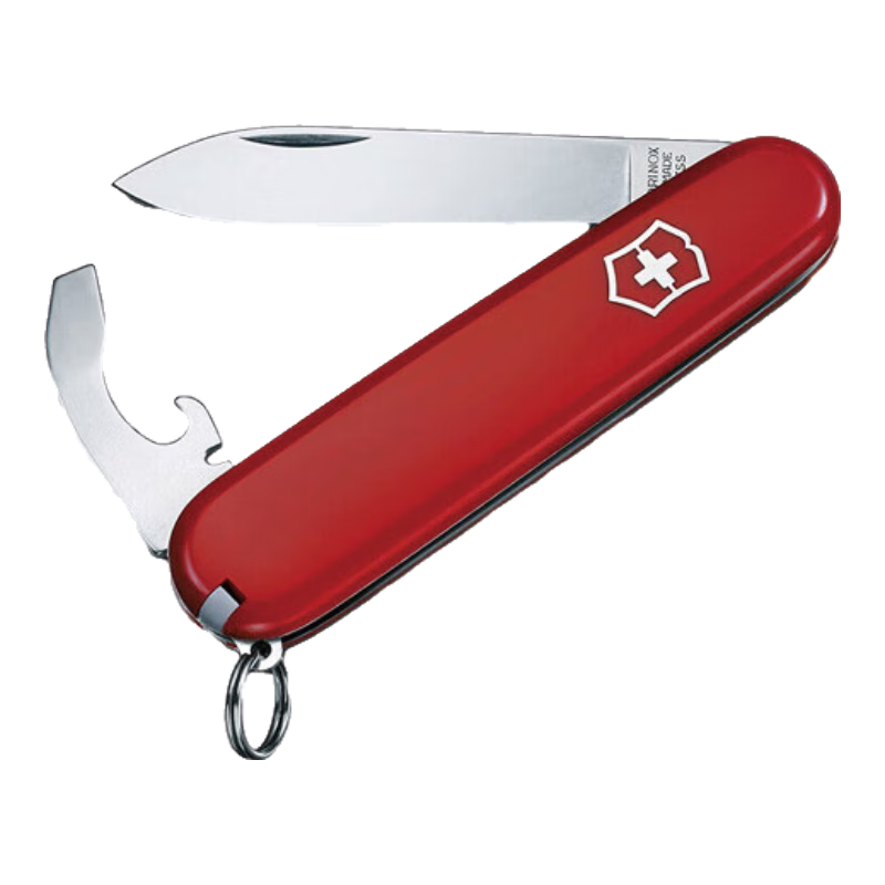 维氏瑞士军刀羽量拳击手84mm多功能刀户外工具折叠刀0.2303红色