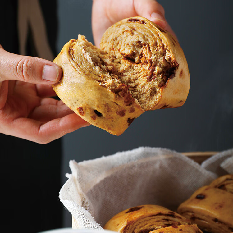 舒汇（SHUHUI）牛小白牛奶手撕红糖馒头紫米紫薯包儿童学生家庭早餐冷冻面点 紫米紫薯包390g*1包+牛小白210g*2包+红糖馒头510g1包