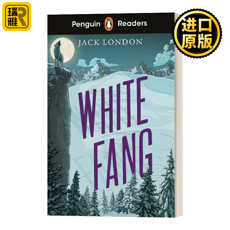 英文原版 企鹅英语分级阅读6级:白牙 penguin readers level 6: white