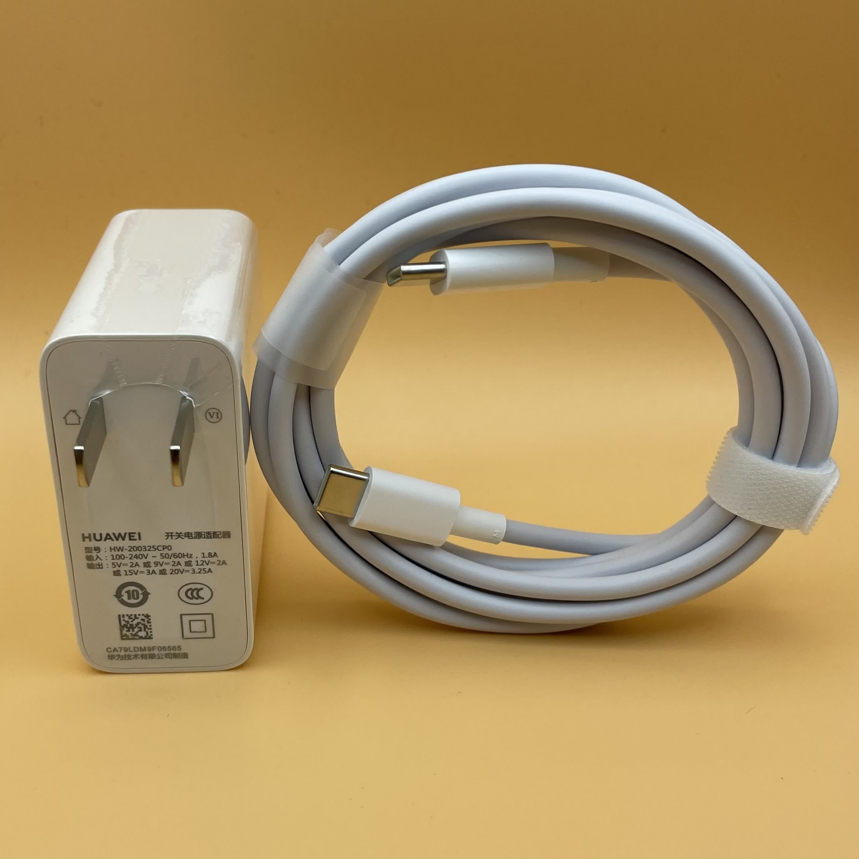 d 14 16笔记本充电器线hw-200325cp0电源适配器 华为65w充电器 1