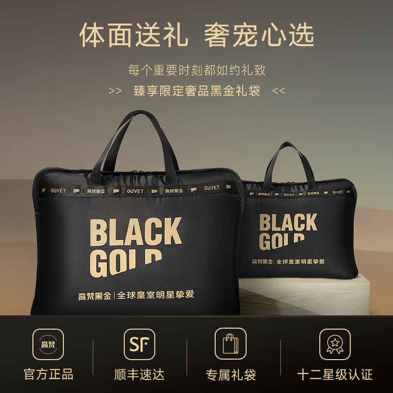 高梵黑金鹅绒服小黑金4.0蓄热2024年新款男士秋冬轻薄短款羽绒服 黑色 XL