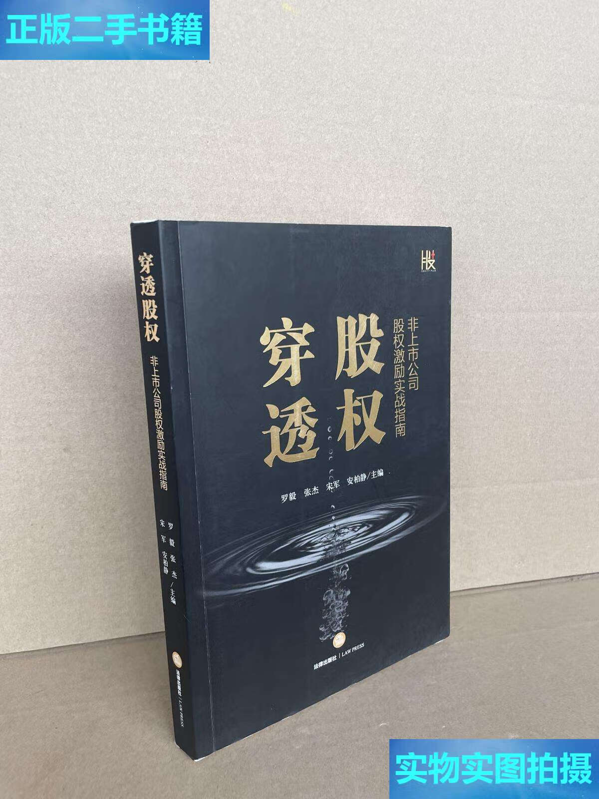 【二手9成新】穿透股权:非上市公司股权激励实战指南 /罗毅 法律