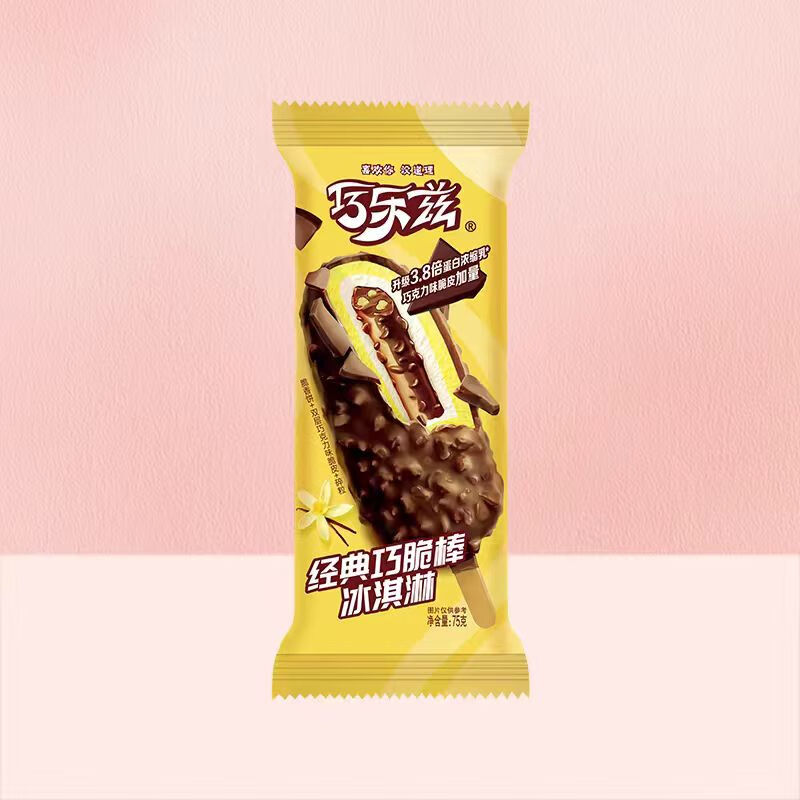 伊利巧乐兹经典巧脆棒网红雪糕冰棍整箱批冰淇淋冷饮 伊利巧乐兹40支