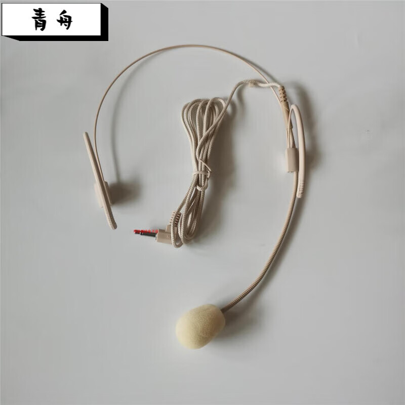 扩音器耳麦小蜜蜂有线头戴式麦克风话筒肤色导游用 肤色 耳挂式麦克风