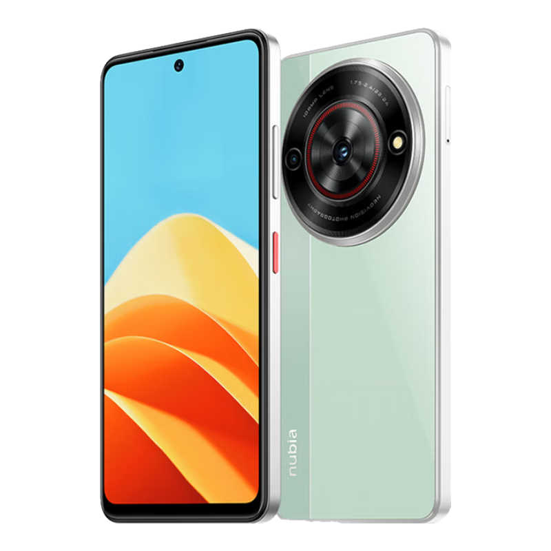 努比亚（nubia）小牛 12GB+256GB 黛青 一亿像素高清主摄 5000mAh大电池 5G拍照中兴手机 国家补贴