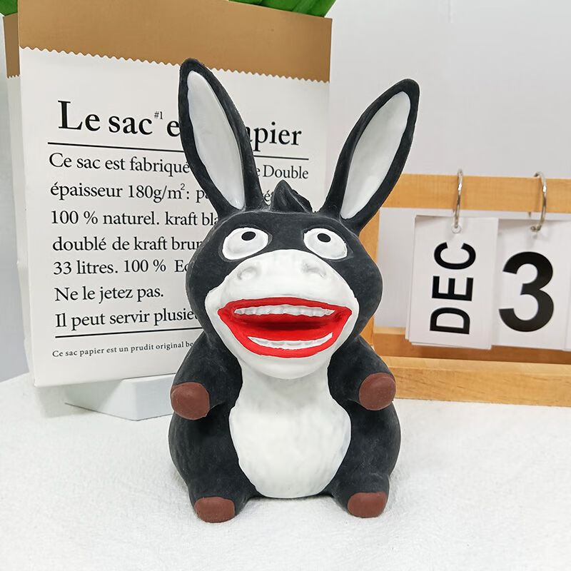 皇耀解压玩具驴创意搞怪小毛驴捏捏乐慢回弹犟驴疯驴子特大号驴子玩具