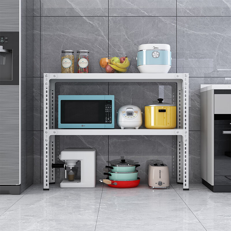 唐澎鱼缸置物架鱼缸架子角钢货架置物架多层落地仓库铁架子二手展示货