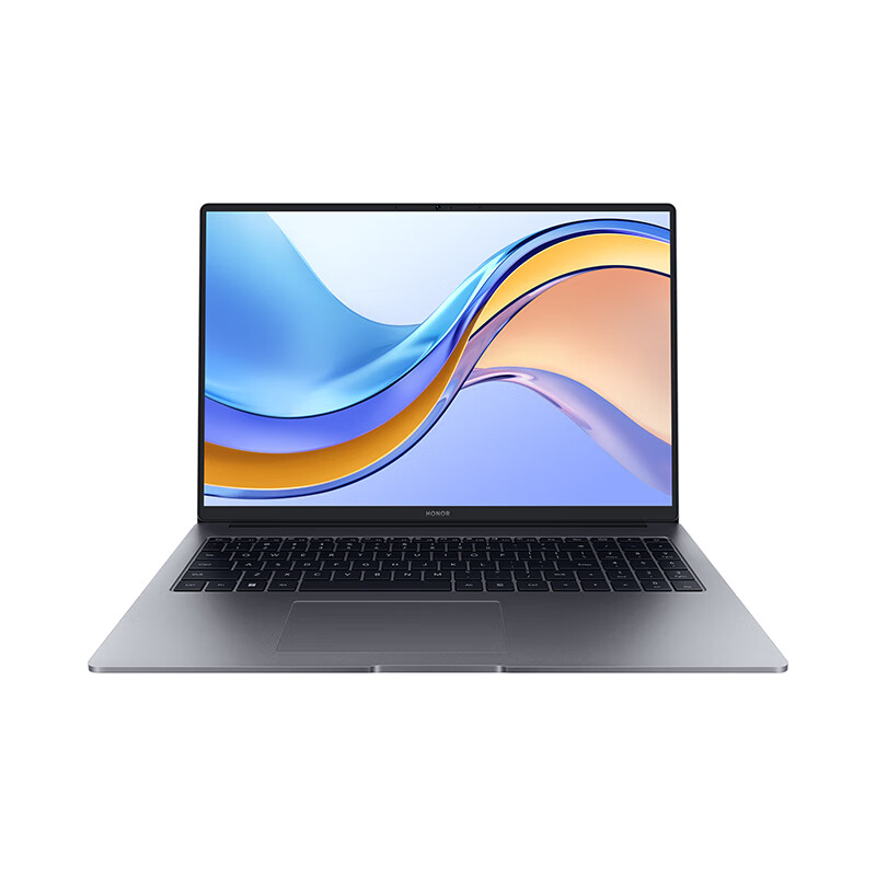 荣耀MagicBook X16 超轻薄商务办公笔记本 X16/i5-12450H/2023/灰色 16GB x 512GB x 官方标配