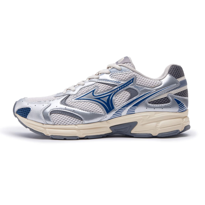美津浓(MIZUNO)Mizuno运动鞋跑步鞋潮流复古Y2K千禧风格慢跑老爹运动跑步鞋SPEED 13/幻想银 36