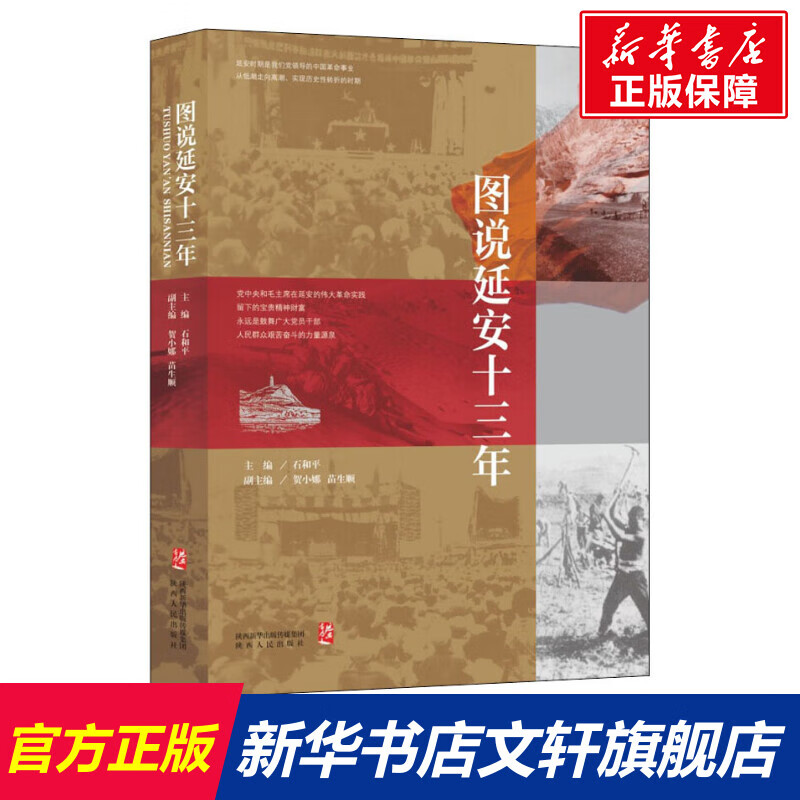 图说延安十三年 陜西人民出版社 正版书籍 新华书店旗舰店文轩官网