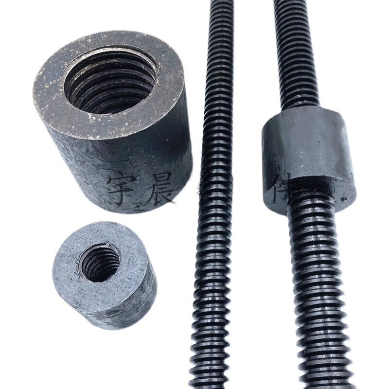 正反一体调节螺杆 往复丝杆 梯形丝杆左右旋正反螺杆套装 正反丝16*4*