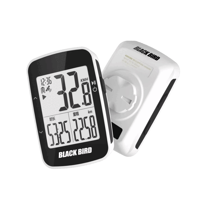黑鸟（Blackbird）BB16/S自行车GPS无线智能码表公路车山地车骑行运动速度里程表 bb16