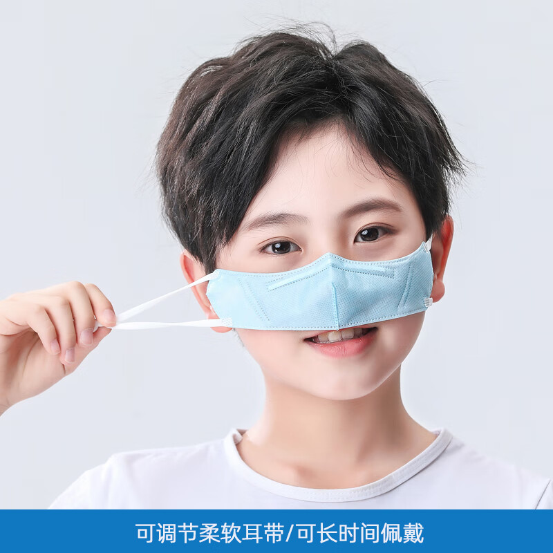 鼻罩防过敏性鼻炎口罩儿童鼻子防风怕冷防护鼻罩薄款6-12岁口罩小孩