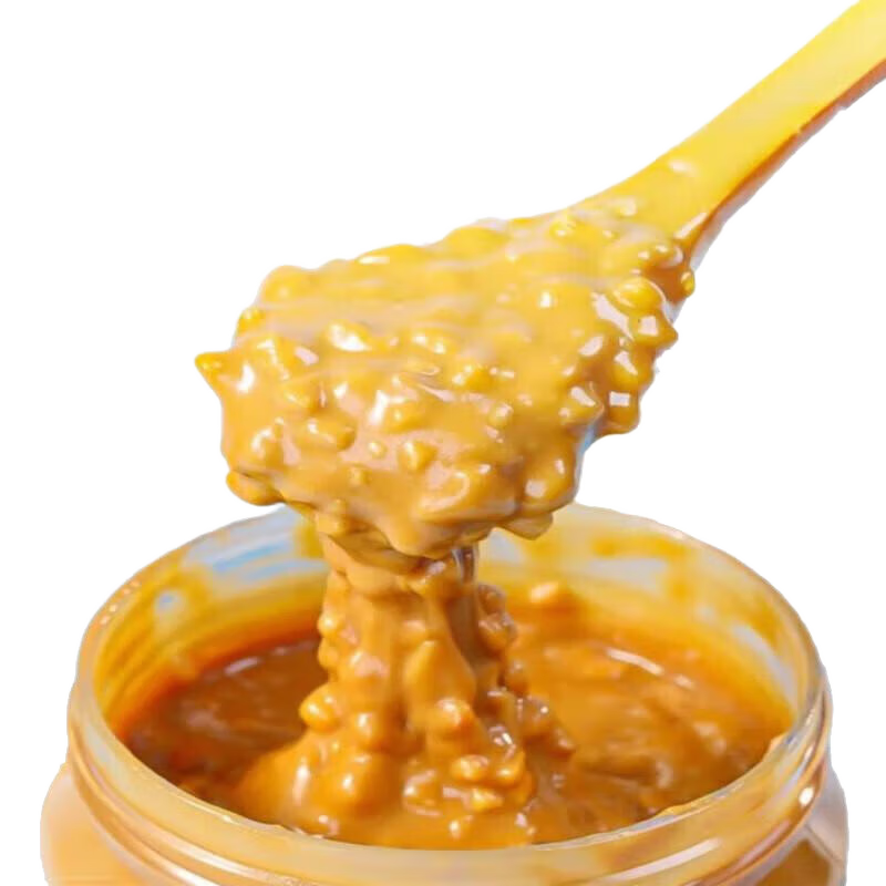 昔日印象純花生醬顆粒芝麻減低海鹽脂肪卡拌面涂抹無(wú)面包醬料糖麻醬 海鹽花生醬340g2瓶