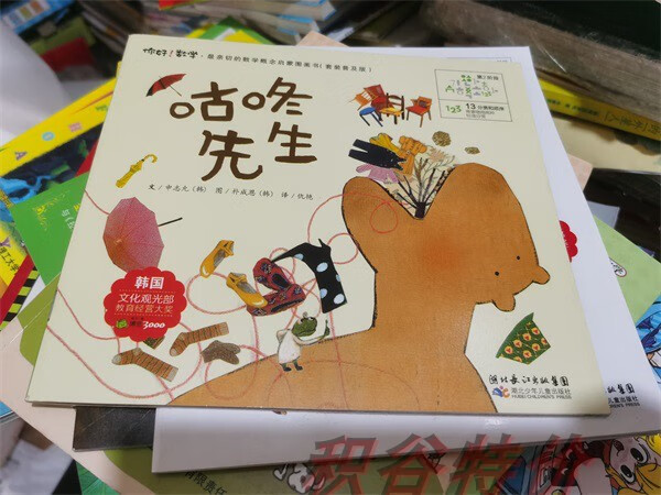 数学绘本咕咚先生申志允分类和顺序