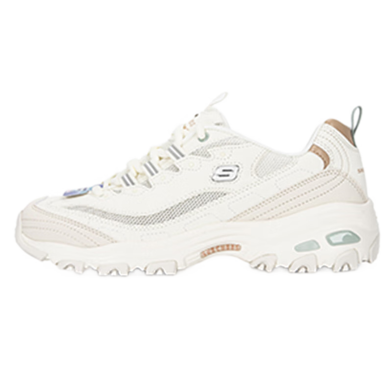 ���ڲ�����˹���棨Skechers��ŮЬ2025�ļ��¿��������ϵ�Ь�����èЬ����͸���˶�Ь����Ь 896204-OFWT 37 /������С����