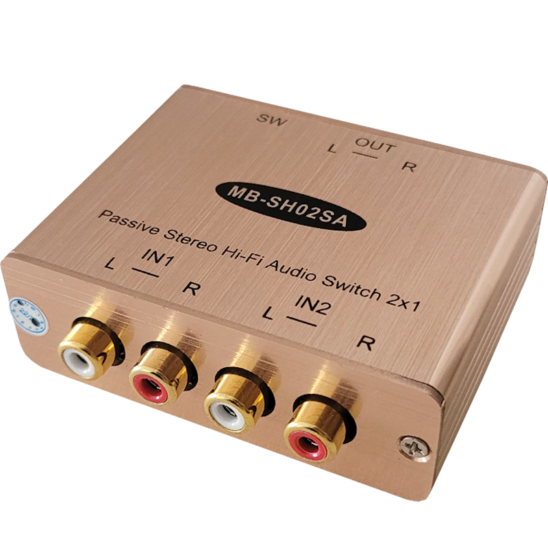 MUXBOXS M��������Ƶ�л�������һ��˫������������һ��RCA������Ƶ2��һ����������������2��1��ת�������� ���ɫ����һ���л��� 215.6Ԫ