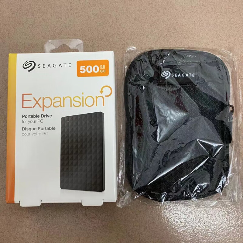 希捷SeagateSeagate希捷移动硬盘新睿翼1tb2.5吋2tb磁3.0兼容MAC500G手机外接 睿翼500G 官方标配