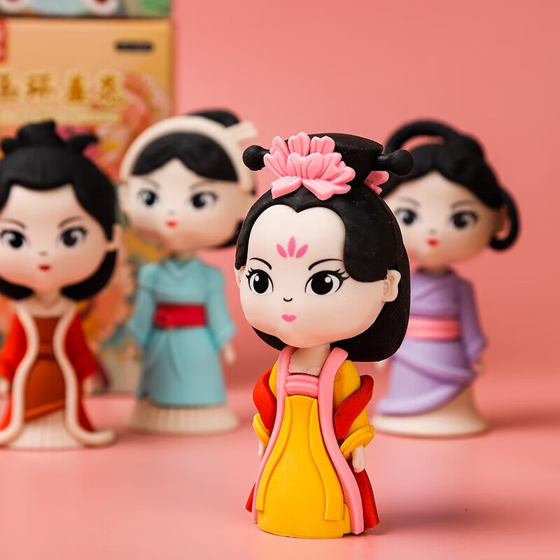 奇好四大美女拼装橡皮擦大号可拆卸小学生卡通趣味拼装橡皮少屑 四大