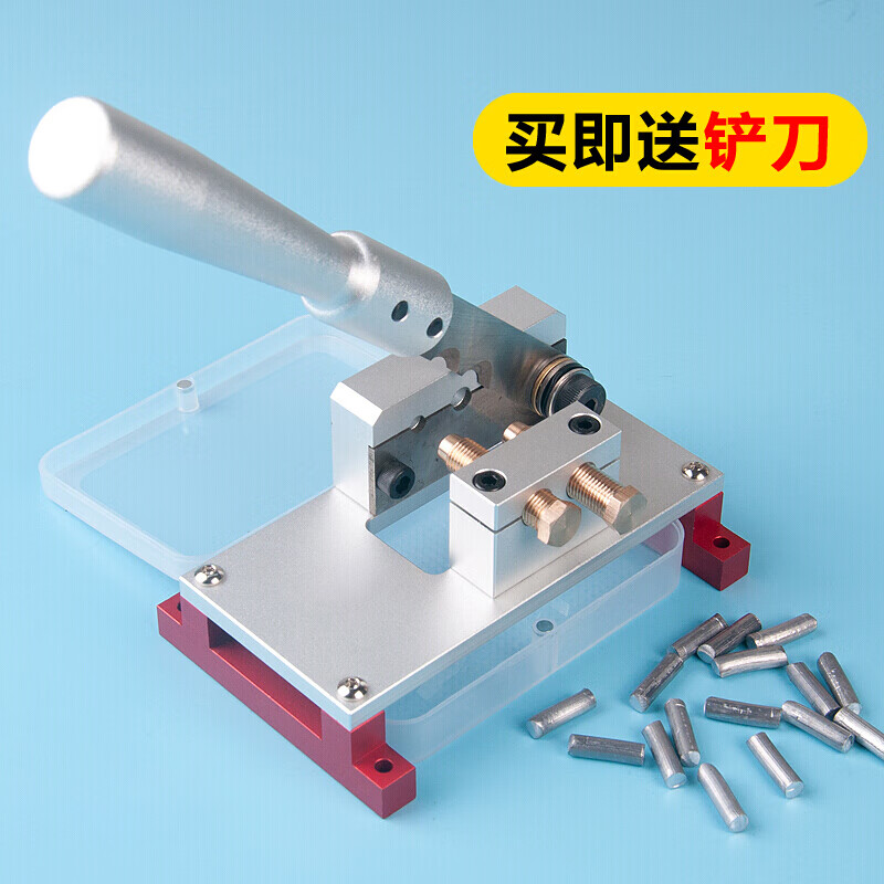 鎏金异彩铅丝定位切刀鱼坠剪刀切刀金属切刀定位铅丝剪刀改良微调版