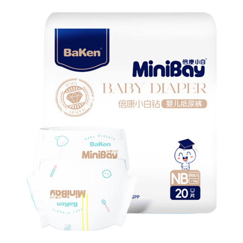 ����BakenС����������ֽ���NB20Ƭ��5KG���£�Ӥ����ʪ������ˬ