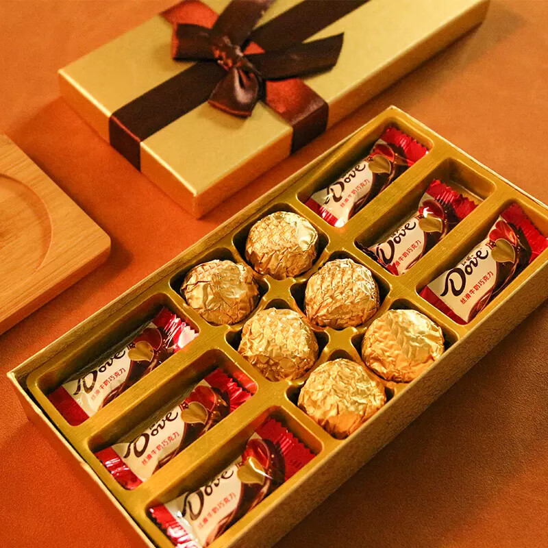 德芙巧克力礼盒母亲节520情人节礼物送女友6.