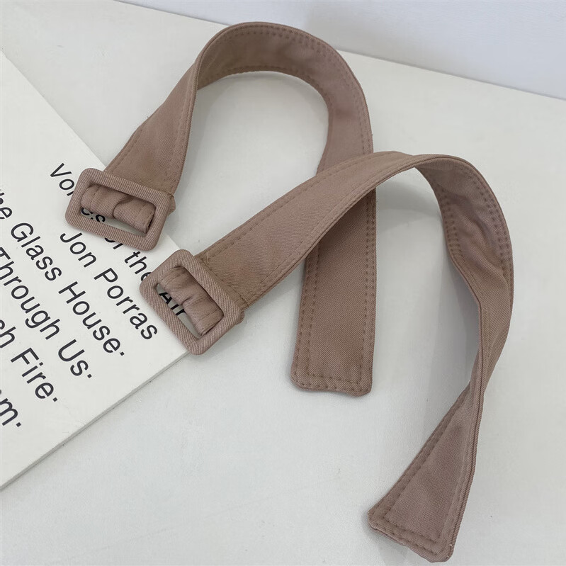 霜魄风衣袖口绑带风衣袖带腕带布袖口束带纯色布包扣系带绑带装饰带子