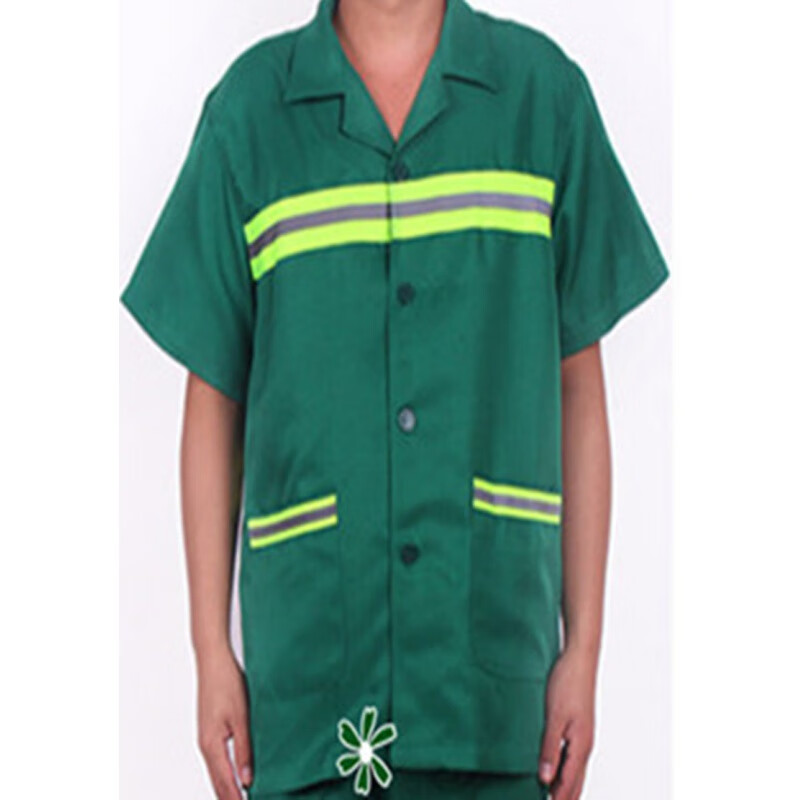 奢依君(sheyijun)园林绿化工作服套装 半短袖套装物业保洁清洁工公路