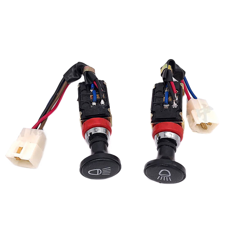 车帮达杭州叉车1-10吨前大灯开关龙工柳工合力叉车jk107双档开关三四