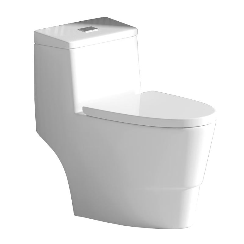 尊馳（ZUNCHI）馬桶噴射虹吸式大沖力大管道節(jié)水坐便器防濺普通家用緩降抽水座便 【防濺設(shè)計(jì)】虹吸大沖力一級(jí)節(jié)水