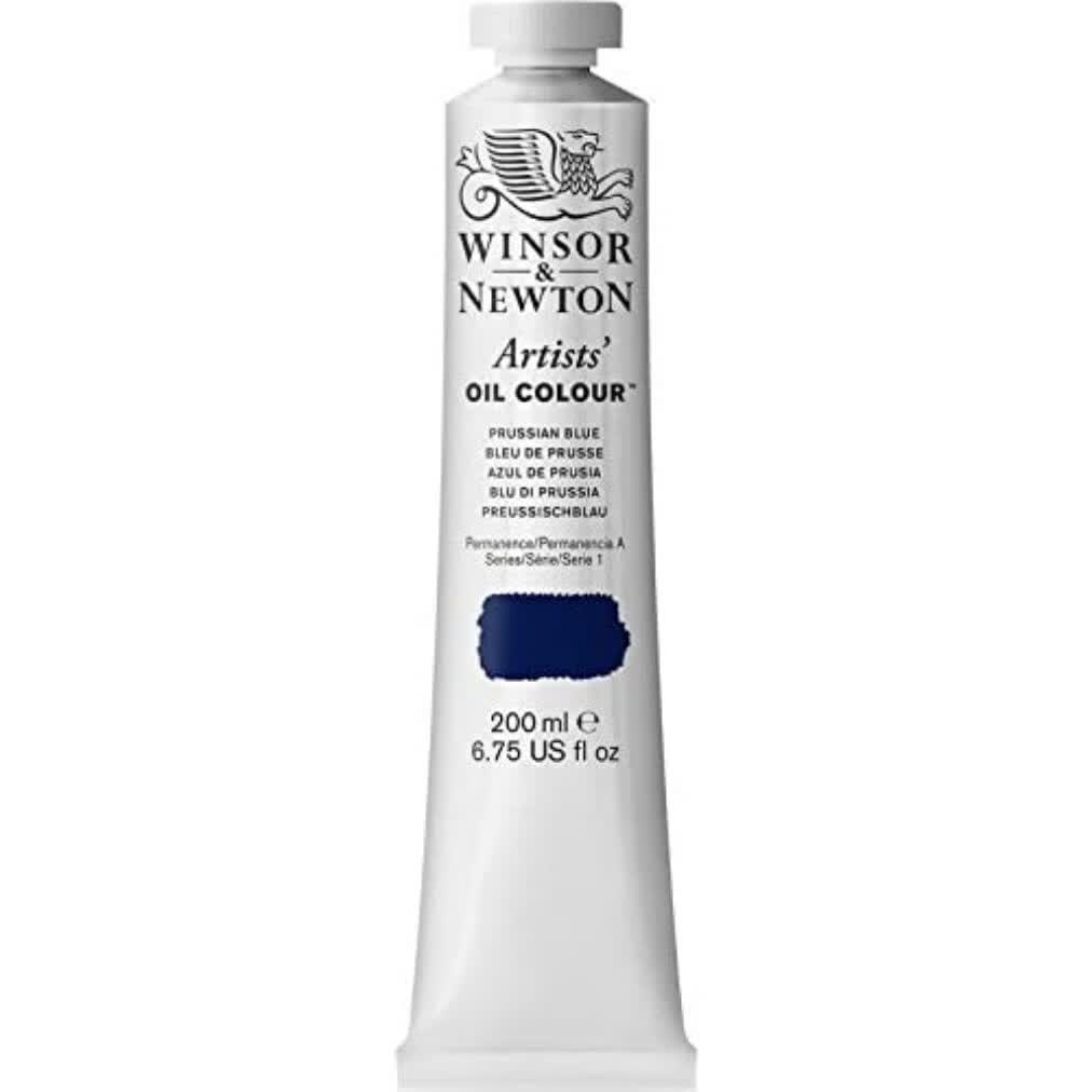winsor & newton 专业油画颜料 普鲁士蓝 200ml 单色 高光牢度