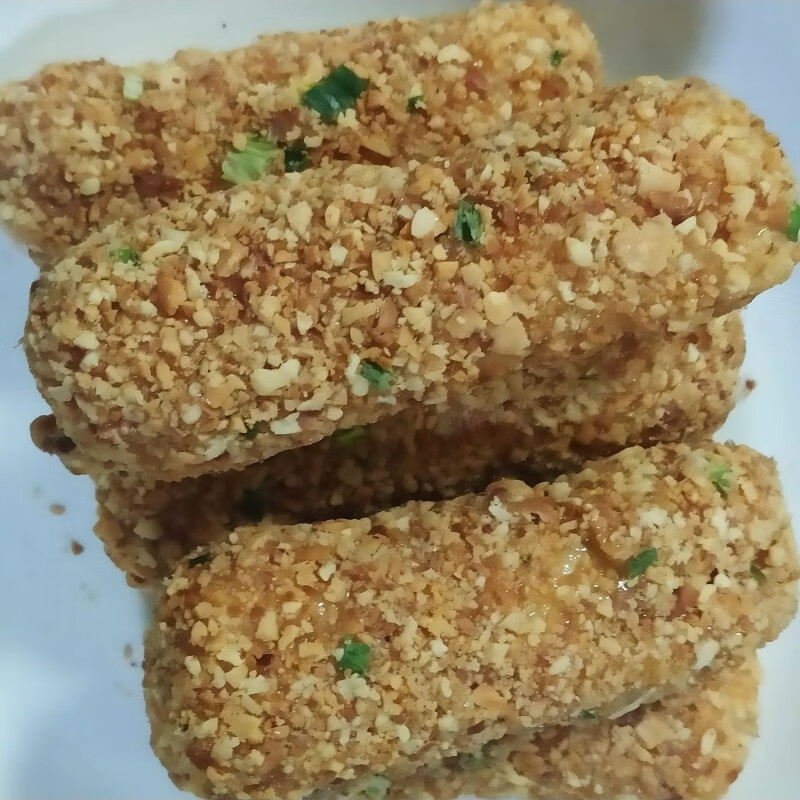 维霆福建安溪特产传统花生酪麻枣麻粩甜点零食手工茶点独立包装 咸葱