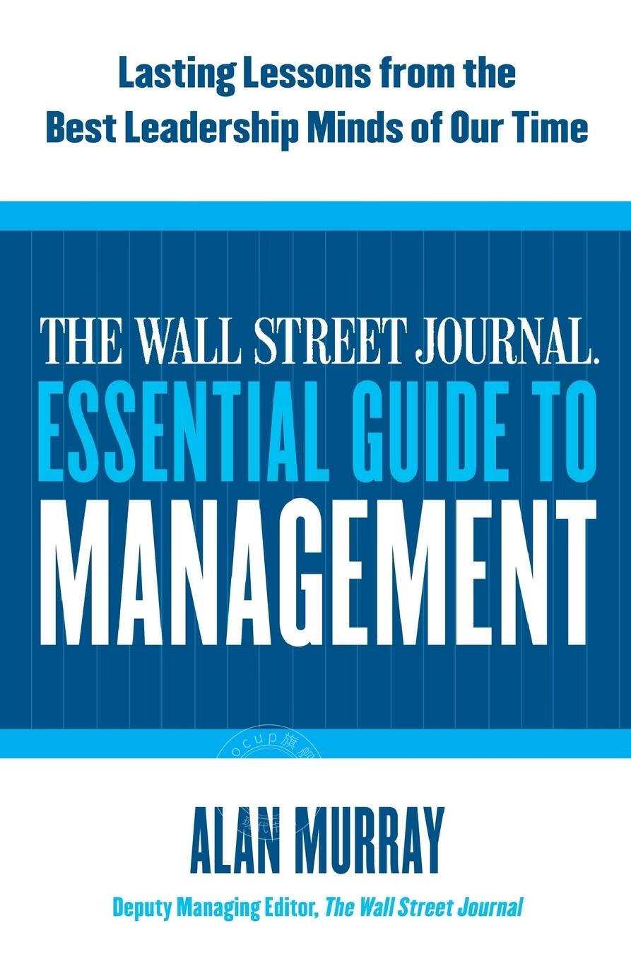 预售 按需印刷the wall street journal essential guide to