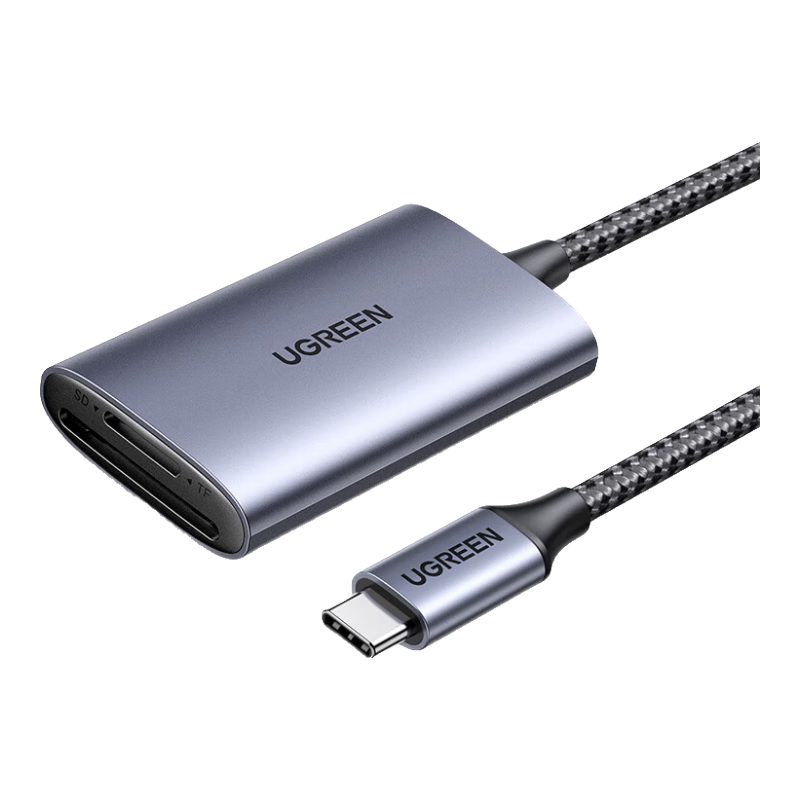 ����Type-C���ٶ����� SD/TF4.0˫��ͬ�� ���õ���ƻ��17/16/iPad/����/�ֻ� ֧��UHS-I/II�� 0.15m��