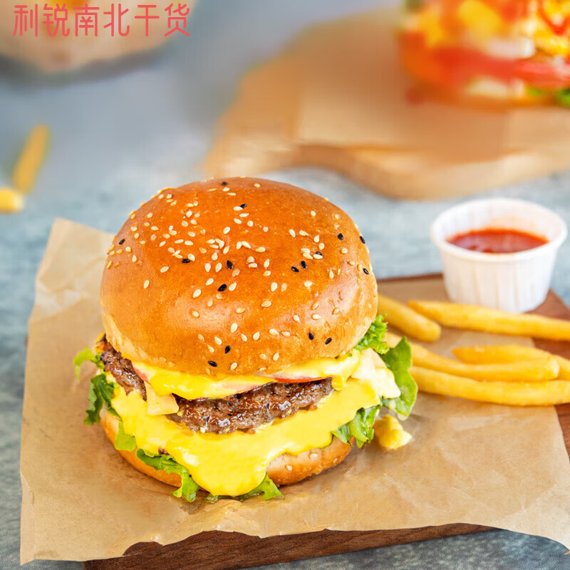 美意颂【保质期7天】桃李鸡腿汉堡  每袋240g镇江生产苏州发货 240g