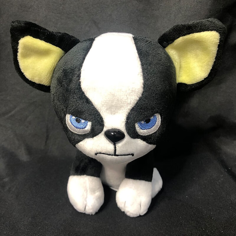 贝木惠伊奇波士顿狗jojo的奇妙冒险玩偶iggy公仔巴掌狗臭脸不爽狗玩具