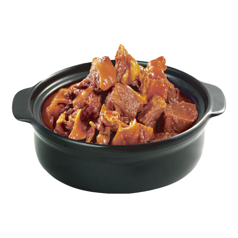 （自营）红烧牛肉块含高汤早餐牛肉面牛肉煲盖饭半成品40%固态 红烧牛肉500g*1袋