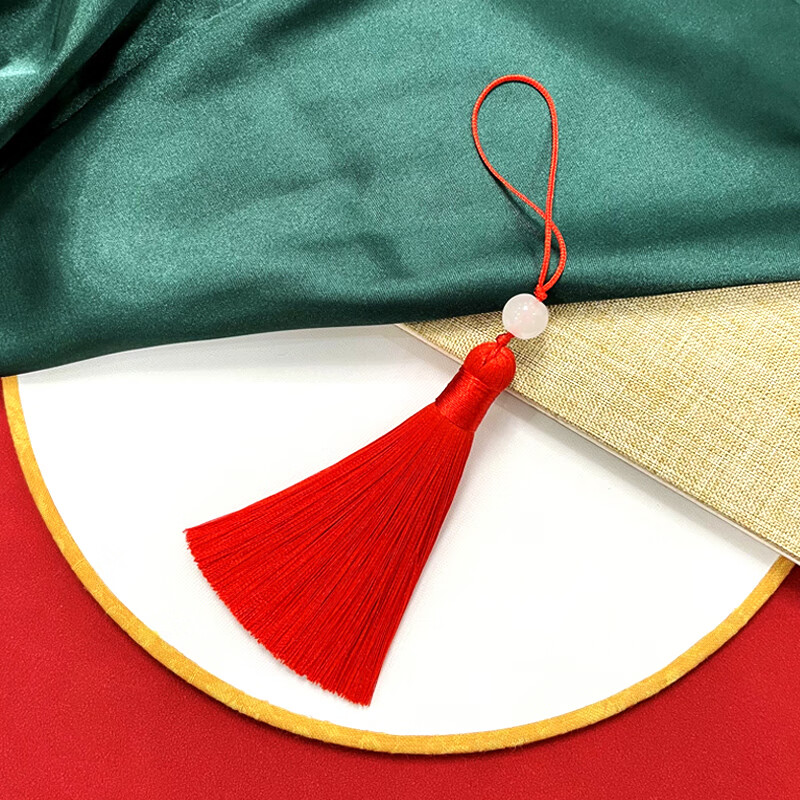 妙普乐流苏穗子流苏穗子带珠古风小号灯笼汉服香囊扇子发簪装饰吊穗