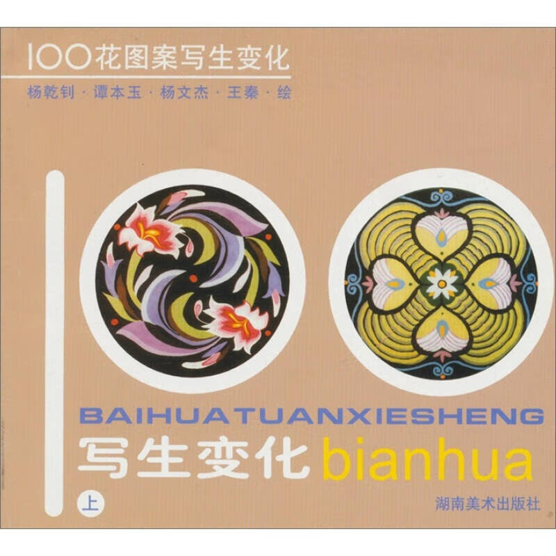 【正版现货】100花图案写生变化(上)