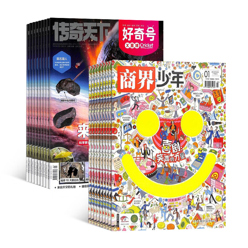 商界少年杂志铺组合自选 2026年订期规格内选择 1年共12期 9-15岁青少年财商成长 财经思维锻造中小学生课外阅读商界课堂内外期刊非过刊 【推荐】商界少年+好奇号 26年1月起订