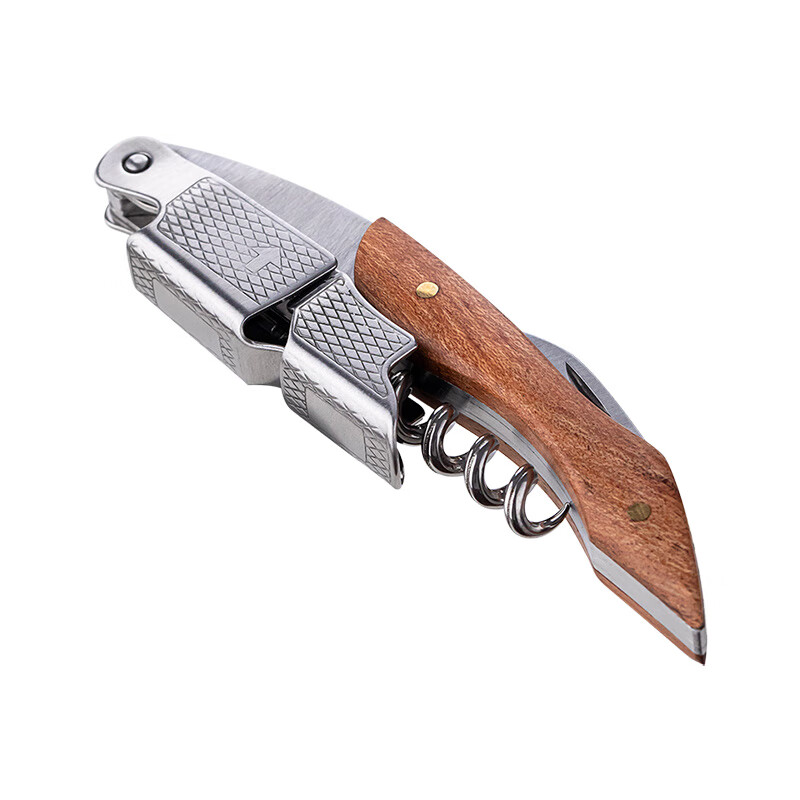 拓进德国进口品质高档海马刀红酒开瓶器加厚不锈钢开酒器葡萄酒起子创