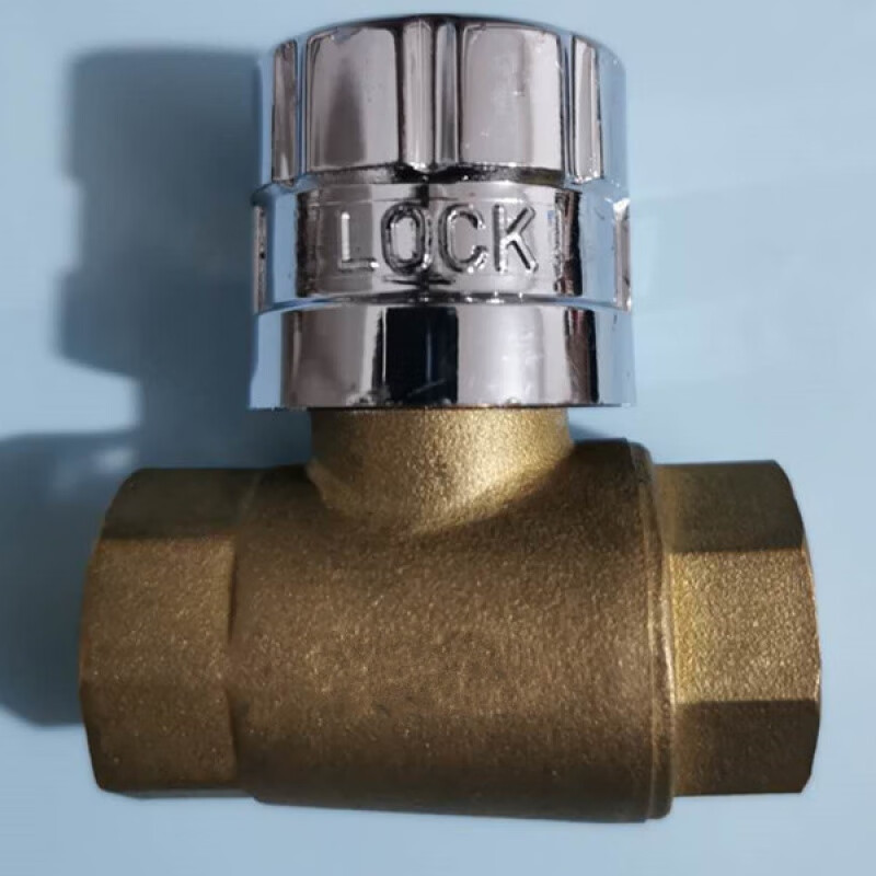 中赤a型b型c型磁性钥匙锁闭阀自来水暖气铜阀门水阀管道锁闭磁性钥匙