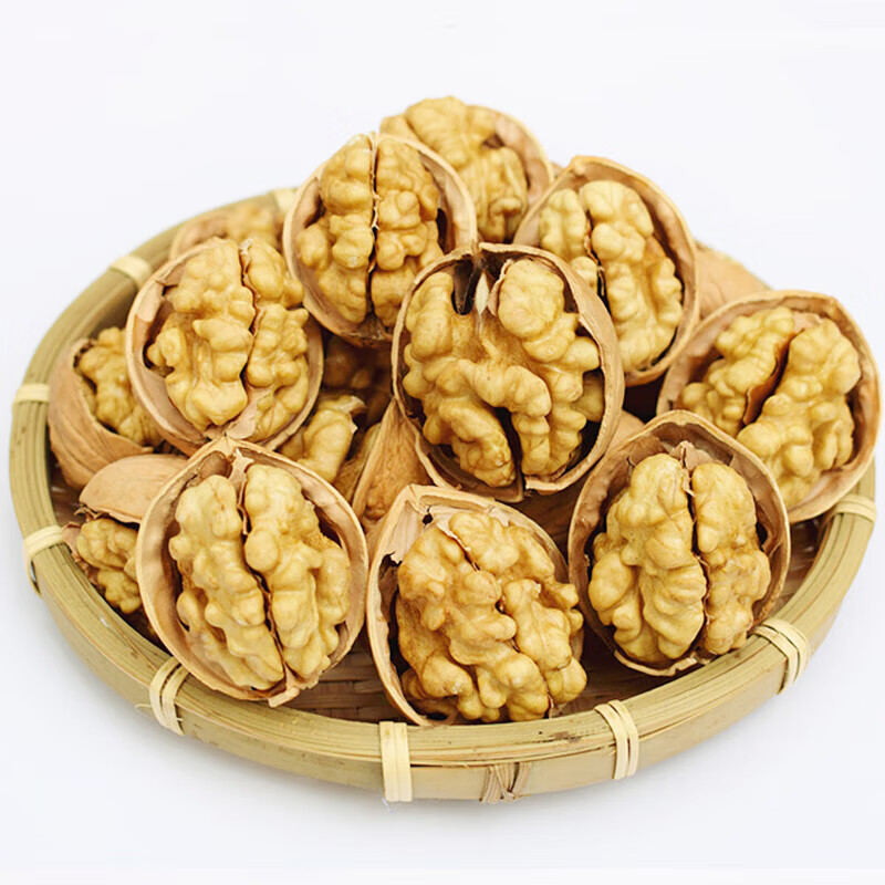 芒可猴原味特级185新疆纸皮核桃2023新货上市5斤装手剥整箱10斤草本味